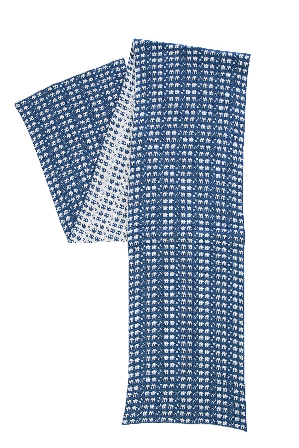 Double-Sided Patterned Scarf