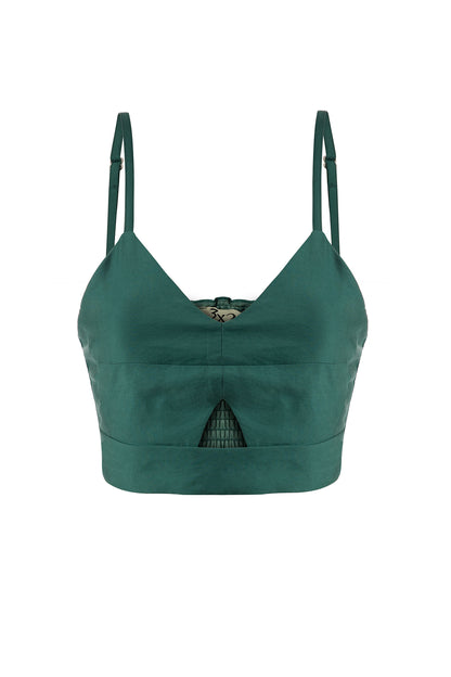 Thin Strap Crop Top